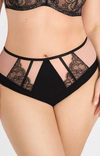 Gorsenia K 835 Schwarz To Black Damenhöschen schwarz