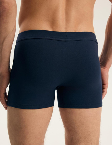 Herrenboxershorts Henderson 45482 Faro 2er-Pack Baumwolle mit breitem Logo-Bund