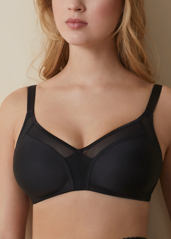 Estella Soft-BH Selene Black – Weich, ohne Bügel, Alltagskomfort