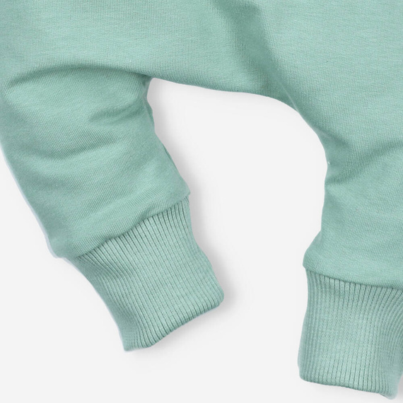 ABN-4518/ZIE Nini Jogginghose aus Bio-Baumwolle, grün