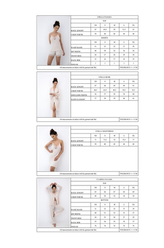 Damenpyjama Sensis Clarina Beige – Modal Pyjama mit Knöpfen