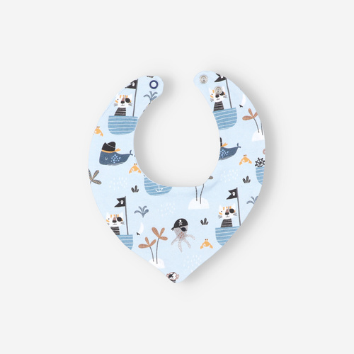 ABK-0041/LOD Piraci Babyset aus Bio-Baumwolle Nini, Marineblau