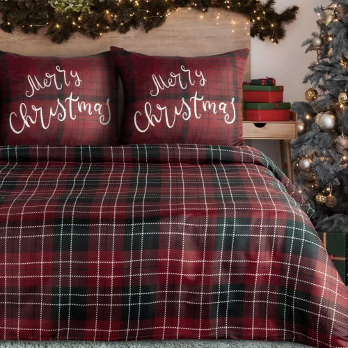Eurofirany Noellie Weihnachtsbettwäsche – Renforcé-Baumwolle