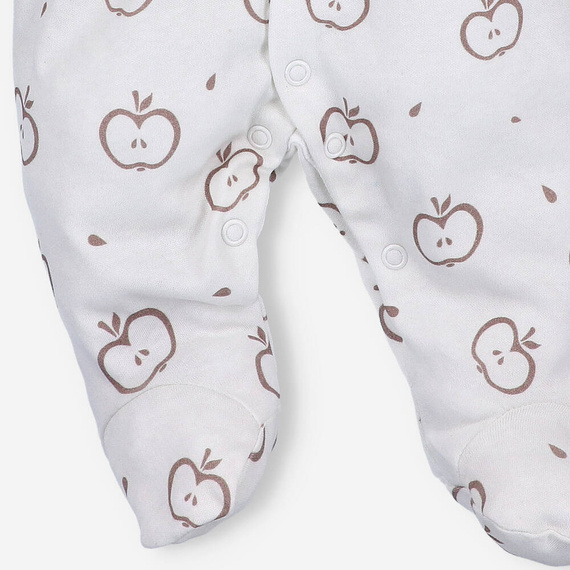 ABN-5298/JAB Happy Apples Nini Strampler aus Bio-Baumwolle