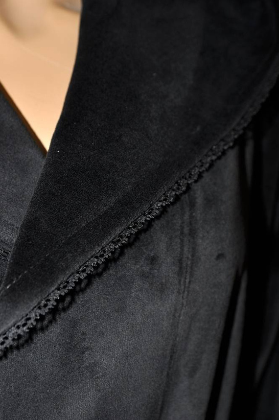 647 Socorro Forex Damen Bademantel - schwarz