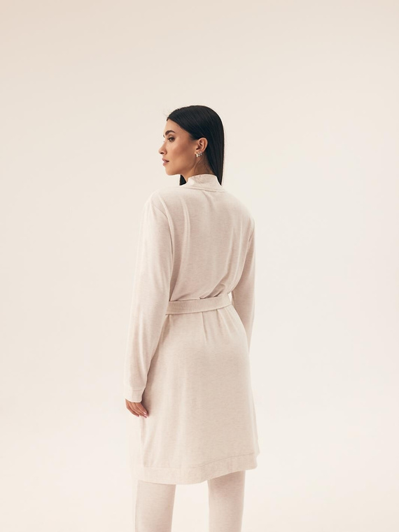 43014 Boar Henderson Damenbademantel – Creme