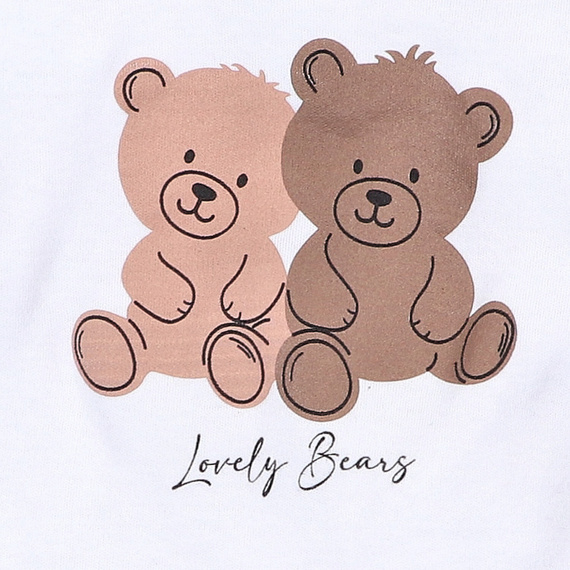 ABN-5358 Sweet Bears Bio-Baumwollbluse Nini beige