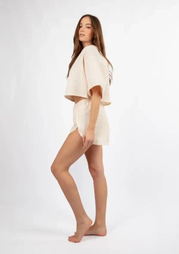 DK-K-W02 Dkaren Damen-Set – Ecru