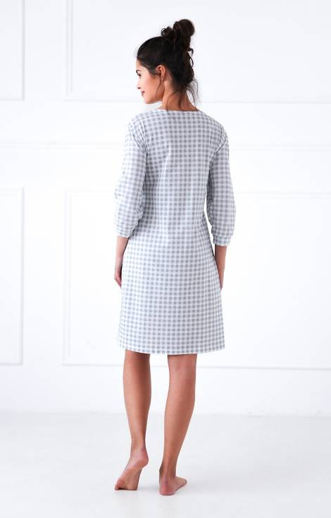 Sensis Damen Bademantel Octavia - grau