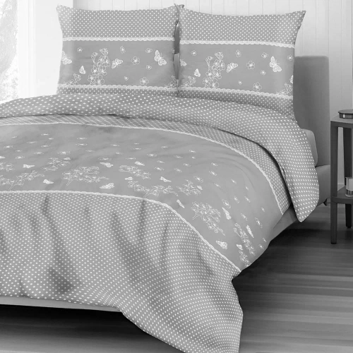 71479/1 Baumwollbettwäsche mit Punkten Cottonlove Darymex