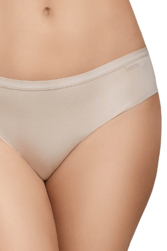 Figi bikini Selene 400 beige, 2er-Pack, klassische Baumwolle