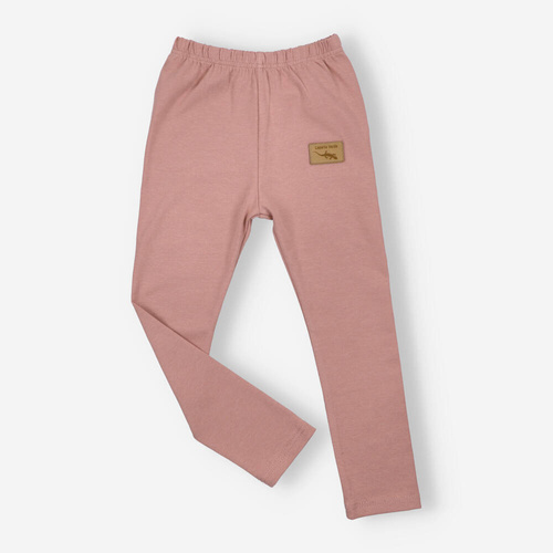 KAR-0041/BRO Mädchen-Leggings Lagarto Verde – schmutziges Rosa