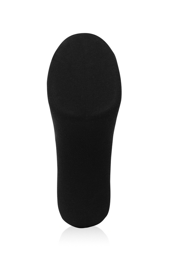 S155D Vintage Lange Socken Italienische Mode - schwarz/weiß