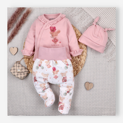 Nini Little Mouse Body 100% Bio-Baumwolle, hergestellt in Polen