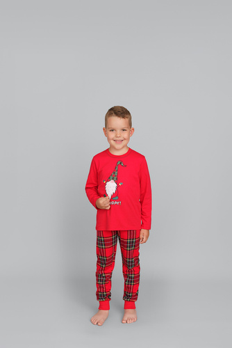 Narvik Schlafanzug für Jungen Italian Fashion- rot/print 