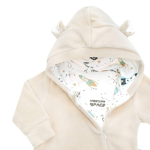 141293 Samtclown mit Futter Nicol – beige