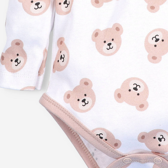 ABN-5353/MIS Sweet Bears Body aus Bio-Baumwolle mit Nini-Print