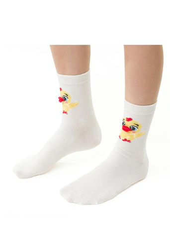 Art.014 Happy Ester Steven Kindersocken – 045 ecru