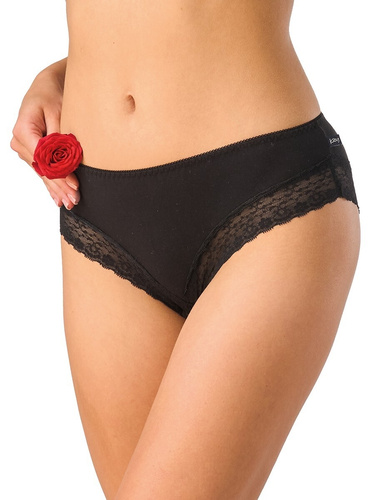 Damen-Slip Mini-Bikini LPB 111 Key – Viskose mit Spitze, 2er-Pack Key