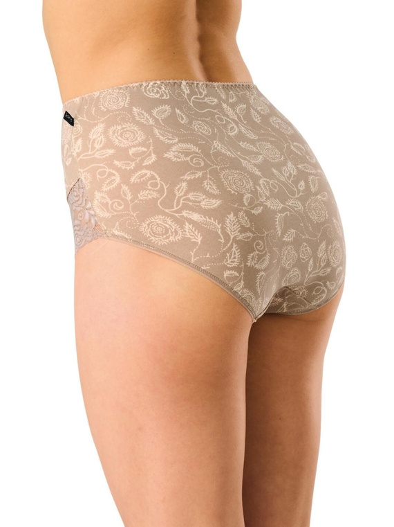 LPF 599 Key Damen Slip Beige-Mocca Maxi Bikini – Komfort und Eleganz aus hochwertiger Baumwolle