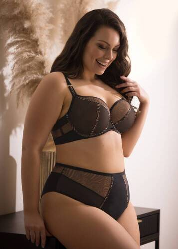 K 879 Gisel Soft-BH Gorsenia schwarz