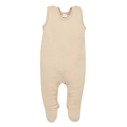Lovely Day Pinocchio Babystrampler – beige gestreift