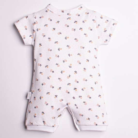 Nicol 220152 Baby Strampler Mädchen Baumwolle Blumen