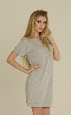 531 Paula Bombka Nachthemd De Lafense - helles Melange