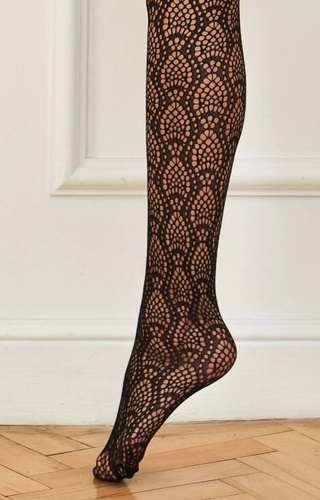 Carino Vaneziana Damenstrumpfhose - Nero