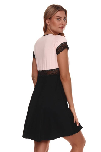 342 Lupoline Nachthemd - schwarz