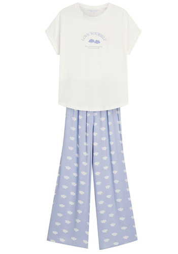 42730 Nubes Henderson Damenpyjama – Creme