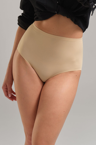3151 Spiman Nudo Nahtlose, hochgeschnittene Shapewear-Slips aus Mikrofaser