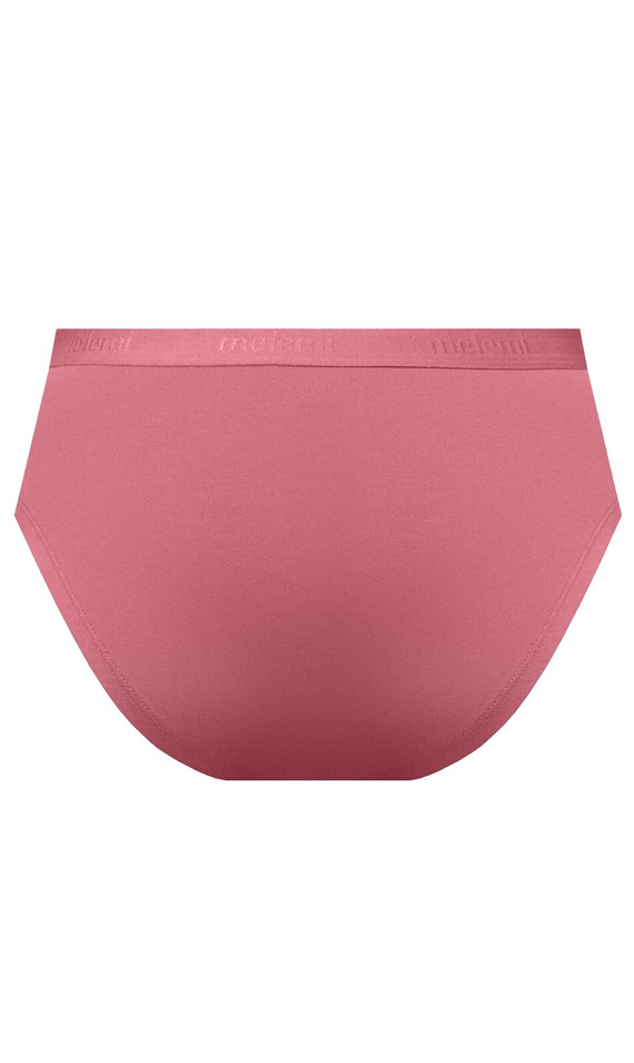 Damen Slip Mefemi Mila DW50 Viskose hoher Komfort Vollschnitt rose