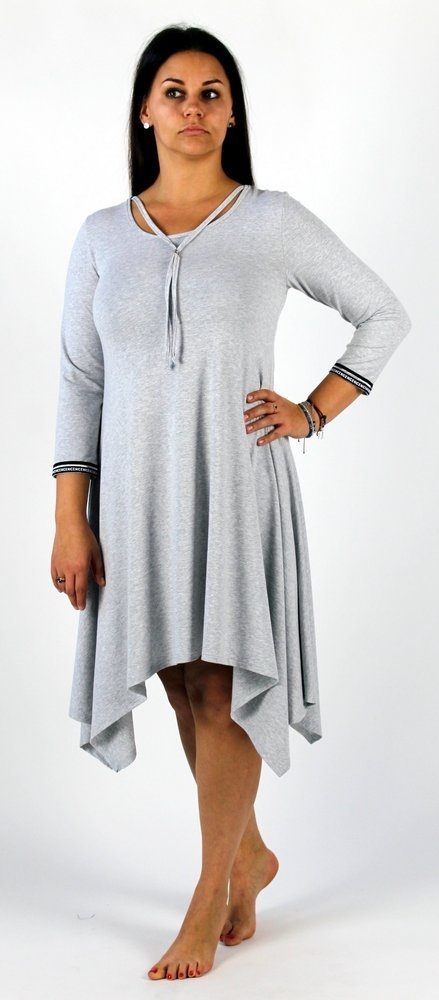 439 Nice De Lafense Nachtkleid - feminine Eleganz und Schlafkomfort - leichte Melange