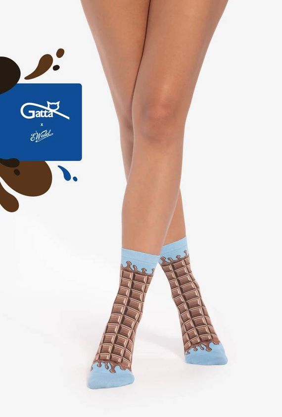 U04.WED Wedel Unisex Gatta Socken – Milky Choco 02/13E