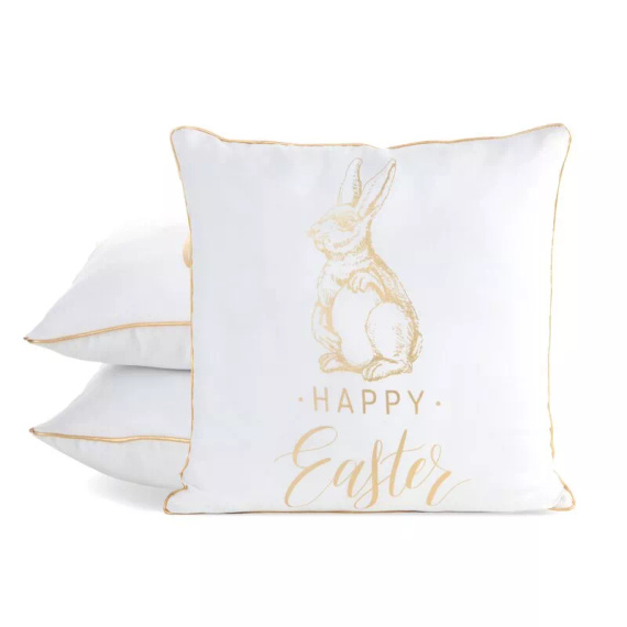 Eurofirany Wiosna 43 – dekorativer Oster Kissenbezug stilvoll