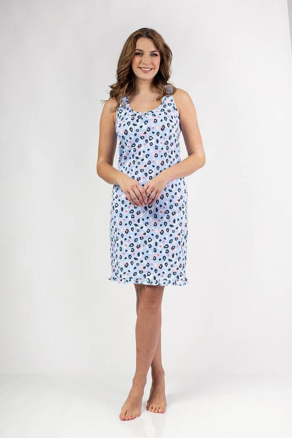 153 Regina Nachthemd – blau