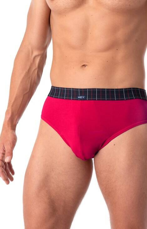 MPP 408 Key Herren-Slip – Marineblau-Rot