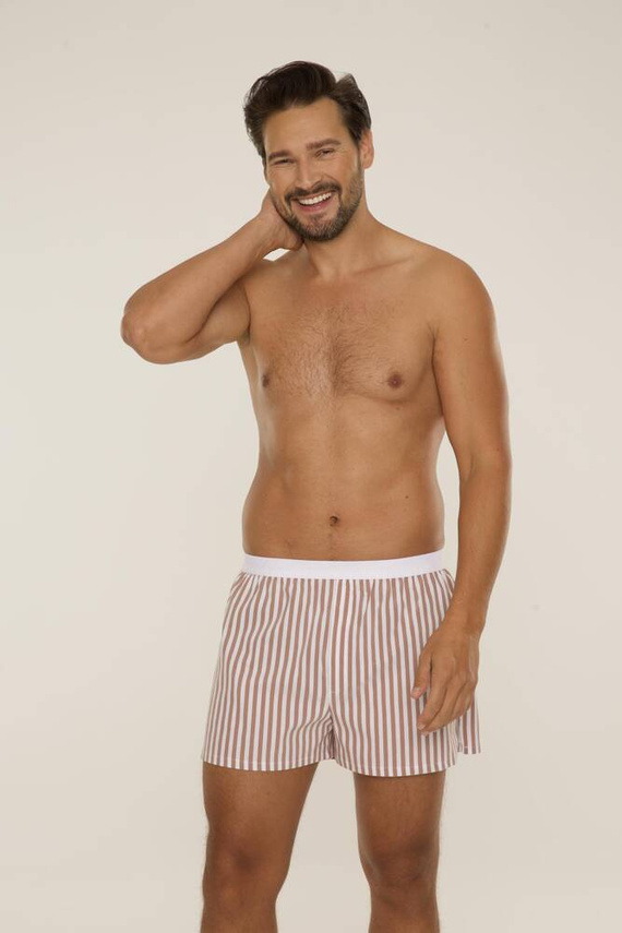 826 Taylor Herren Boxershorts De Lafense - braun