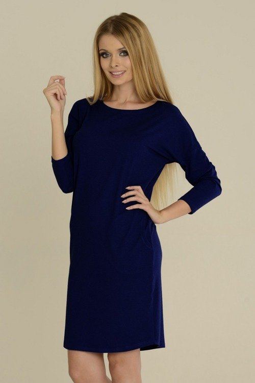 543 Paula Nachthemd 7/8 Ärmel - hell melange