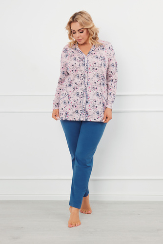 Lacenta Damen Schlafanzug Italienische Mode