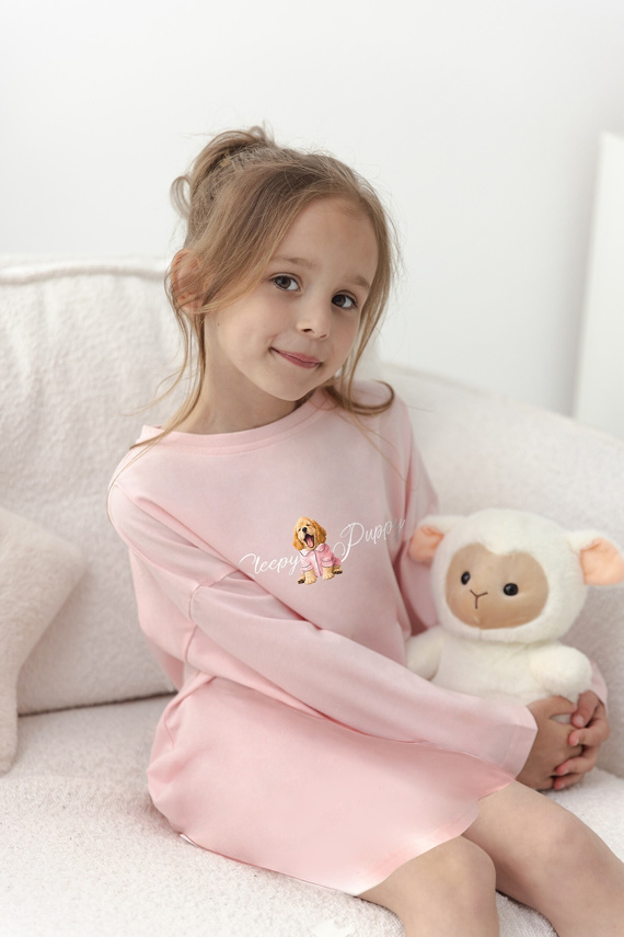 Mädchenbluse Taro Vivi 3651 Rosa 100% Baumwolle Langarm