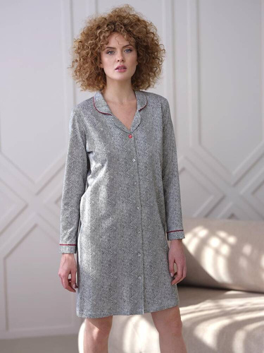 409 Cana Nachthemd – Graphit