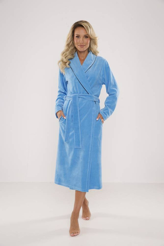 389 / 390 Lydie Damenbademantel Forex - blau