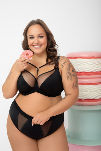 Gorsenia F005 Marisa – High-Waist Slip aus Microfaser