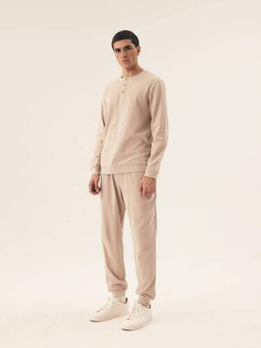 42638 Henderson Herren-Wüstenpyjama – Beige