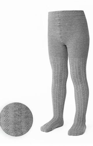 art.071 Braid Mädchenstrumpfhose Steven - grau