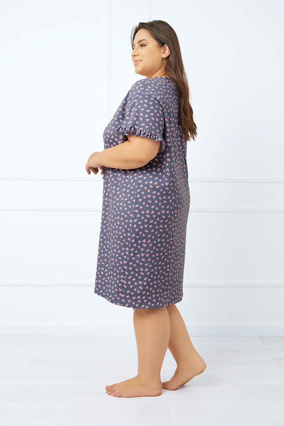 Lotte Damen Kurzarm Shirt Italian Fashion - Druck