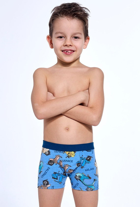 701/148, 700/148 Scooter Boxershorts Kinder Junge Cornette blau