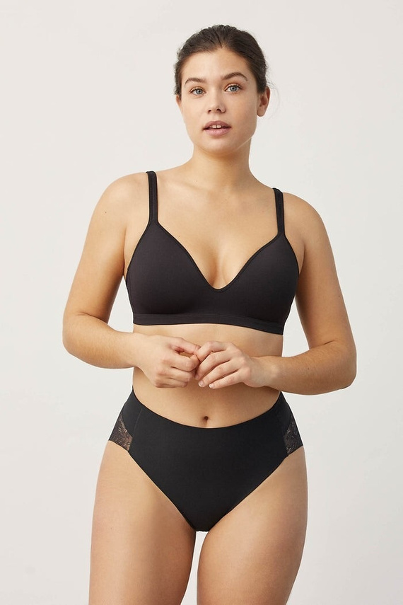 19617 Damenhöschen Ysabel Mora schwarz – Spitze, bequem, klassisch